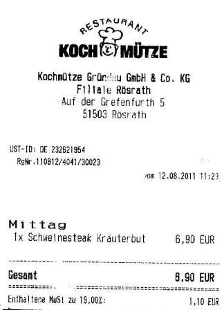 mcvw Hffner Kochmtze Restaurant